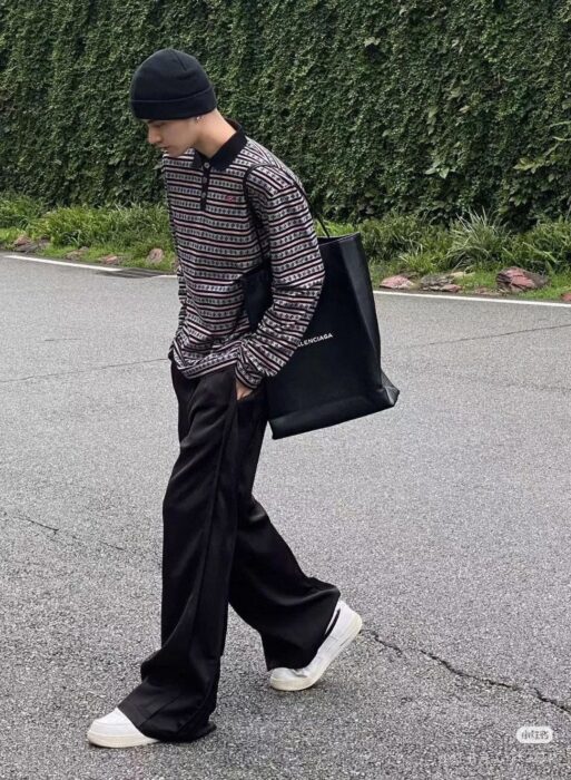 크롬하츠 로고 스트라이프 카라티 긴팔티 폴로티 레플리카 미러급 SA급 S급 고퀄리티 하이엔드 최상급 의류 [남성여성공용]