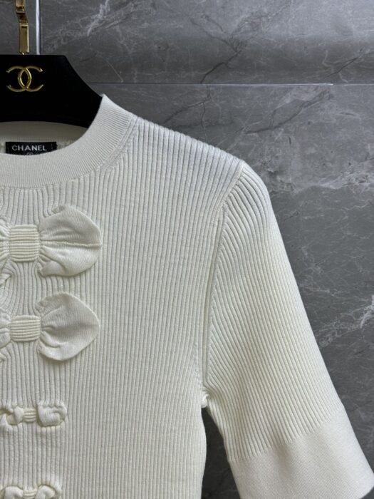 샤넬 보우 니트 반팔 레플리카 미러급 SA급 S급 고퀄리티 하이엔드 최상급 의류 [여성] 8