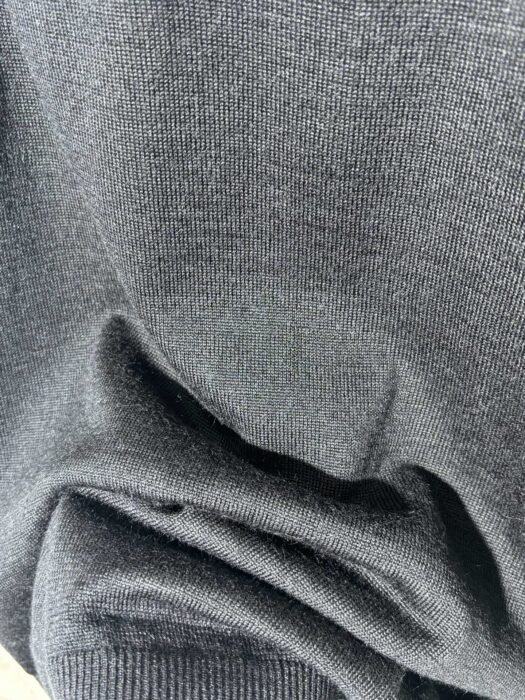 아크네스튜디오 ACNE Studios 뒷면 나비매듭 자수 지퍼 가디건 블랙 레플리카 미러급 SA급 S급 고퀄리티 하이엔드 최상급 의류 [남성] 12