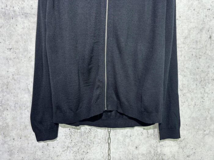 아크네스튜디오 ACNE Studios 뒷면 나비매듭 자수 지퍼 가디건 블랙 레플리카 미러급 SA급 S급 고퀄리티 하이엔드 최상급 의류 [남성] 7