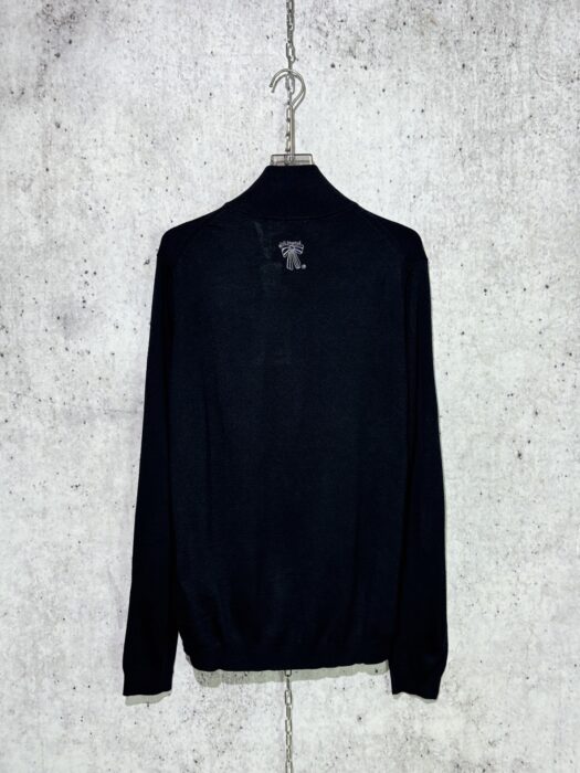 아크네스튜디오 ACNE Studios 뒷면 나비매듭 자수 지퍼 가디건 블랙 레플리카 미러급 SA급 S급 고퀄리티 하이엔드 최상급 의류 [남성] 4