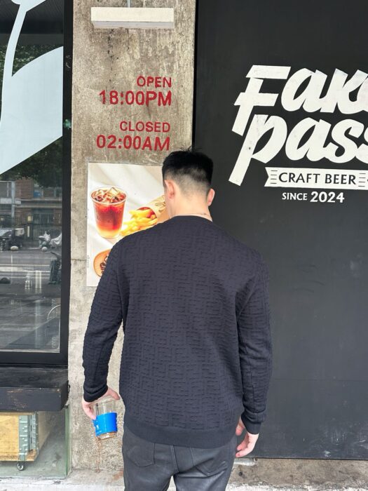 펜디 올 오버 FF로고 입체 자카드 니트 블랙 레플리카 미러급 SA급 S급 고퀄리티 하이엔드 최상급 의류 [남성] 2