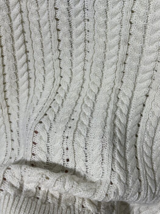 루이비통 점보 플라워 로고 자카드 니트 아이보리 레플리카 미러급 SA급 S급 고퀄리티 하이엔드 최상급 의류 [남성여성공용] 10