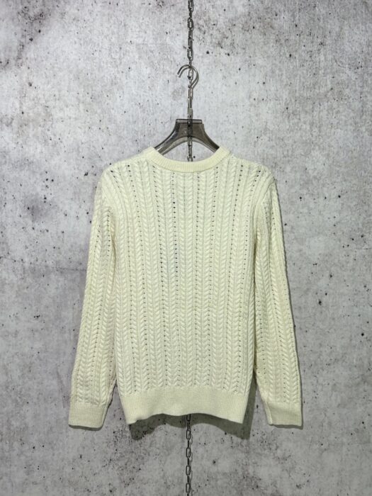 루이비통 점보 플라워 로고 자카드 니트 아이보리 레플리카 미러급 SA급 S급 고퀄리티 하이엔드 최상급 의류 [남성여성공용] 4