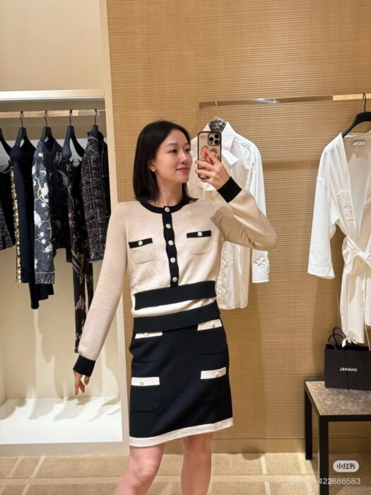 샤넬 페이크 투피스 스웨터 레플리카 미러급 SA급 S급 고퀄리티 하이엔드 최상급 의류 [여성] 8