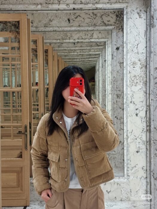 몽클레어 Essarts 브레이드 트리밍 코듀로이 쇼트 다운 자켓 레플리카 미러급 SA급 S급 고퀄리티 하이엔드 최상급 의류 [여성] 13