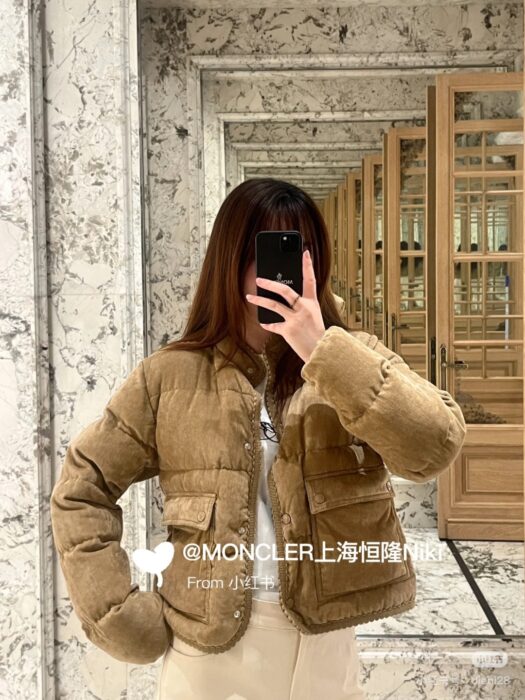 몽클레어 Essarts 브레이드 트리밍 코듀로이 쇼트 다운 자켓 레플리카 미러급 SA급 S급 고퀄리티 하이엔드 최상급 의류 [여성] 16