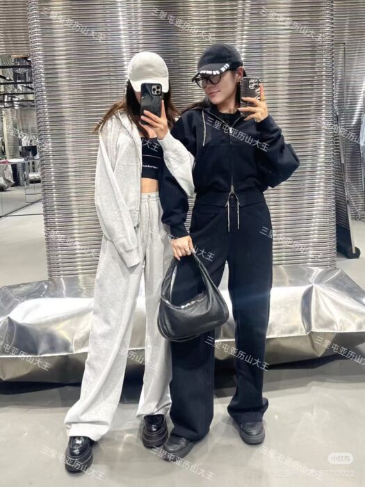 알렉산더왕 크리스털 핫픽스 드로코드 세트(2color) 레플리카 미러급 SA급 S급 고퀄리티 하이엔드 최상급 의류 [여성] 19