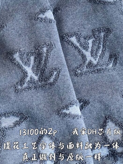 루이비통 아플리케 프라워 니트 블루 레플리카 미러급 SA급 S급 고퀄리티 하이엔드 최상급 의류 [남성여성공용] 7