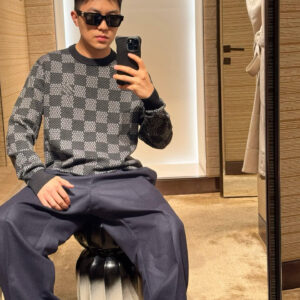 루이비통 LV 면양 털 다미에 니트 레플리카 미러급 SA급 S급 고퀄리티 하이엔드 최상급 의류 [남성여성공용]