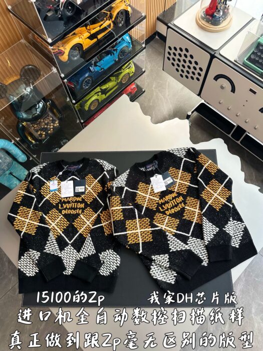 루이비통 울 블렌드 풀오버 니트 1AGJSO 레플리카 미러급 SA급 S급 고퀄리티 하이엔드 최상급 의류 [남성여성공용] 5