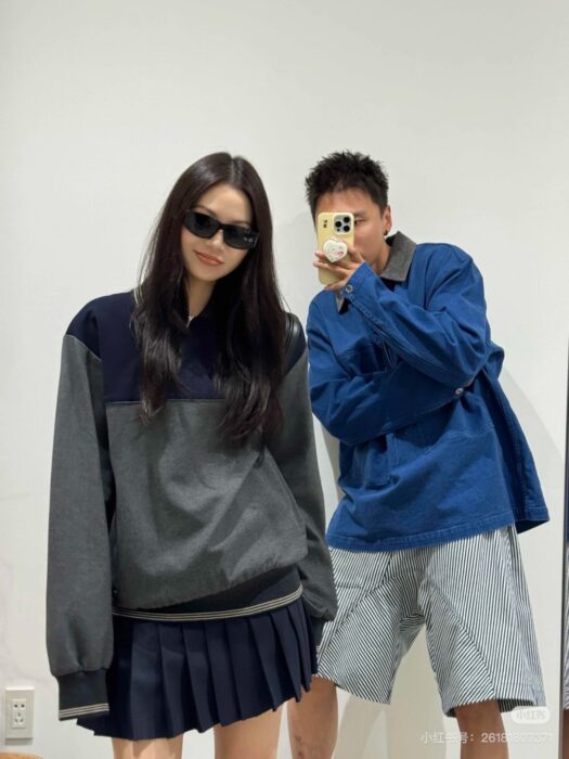 미우미우 지퍼 스웨트셔츠 레플리카 미러급 SA급 S급 고퀄리티 하이엔드 최상급 의류 [여성] 12