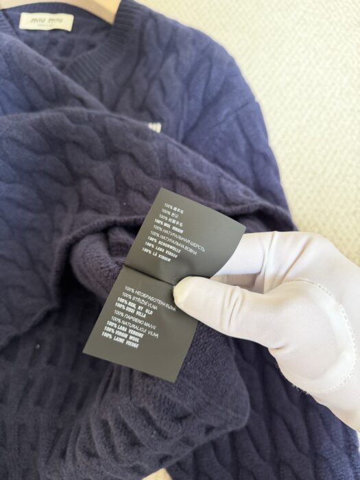 미우미우 울 스웨터 레플리카 미러급 SA급 S급 고퀄리티 하이엔드 최상급 의류 [여성] 15