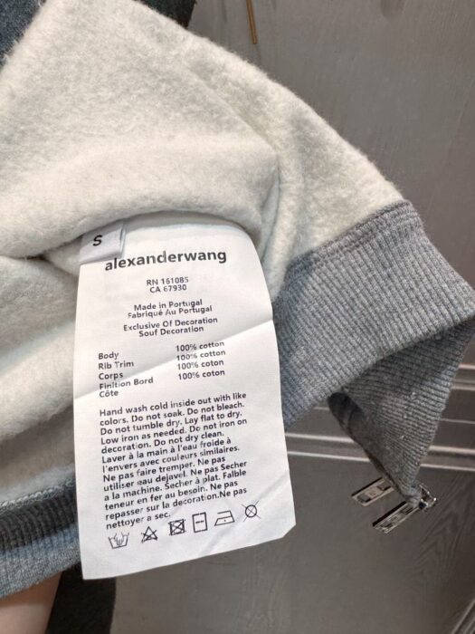 알렉산더왕 그레이 핫픽스 테리 세트 레플리카 미러급 SA급 S급 고퀄리티 하이엔드 최상급 의류 [여성] 7