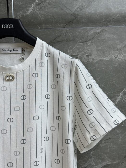 디올 CD 프린트 티셔츠 레플리카 미러급 SA급 S급 고퀄리티 하이엔드 최상급 의류 [여성] 4