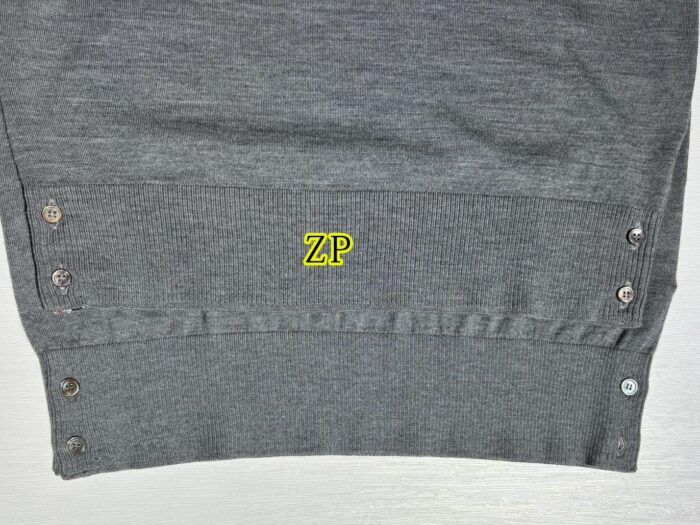 톰브라운 다크 그레이 파인 메리노 울 4-바 크루넥 풀오버 레플리카 미러급 SA급 S급 고퀄리티 하이엔드 최상급 의류 [남성여성공용] 16