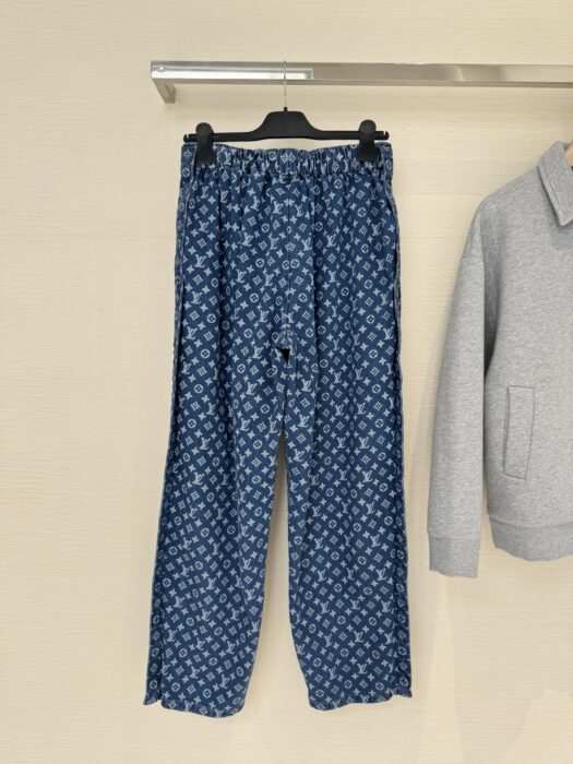 루이비통 모노그램 데님 팬츠 레플리카 미러급 SA급 S급 고퀄리티 하이엔드 최상급 의류 [여성] 7