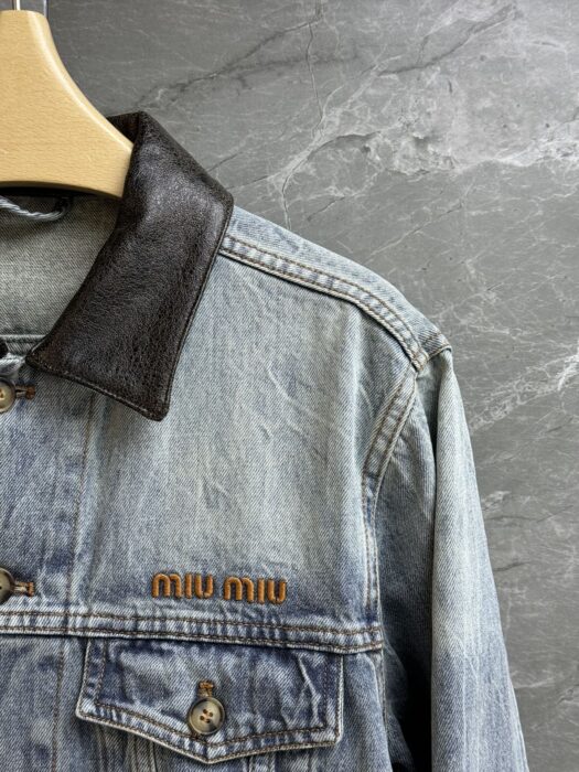 미우미우 데님 블루종 자켓 레플리카 미러급 SA급 S급 고퀄리티 하이엔드 최상급 의류 [여성] 10