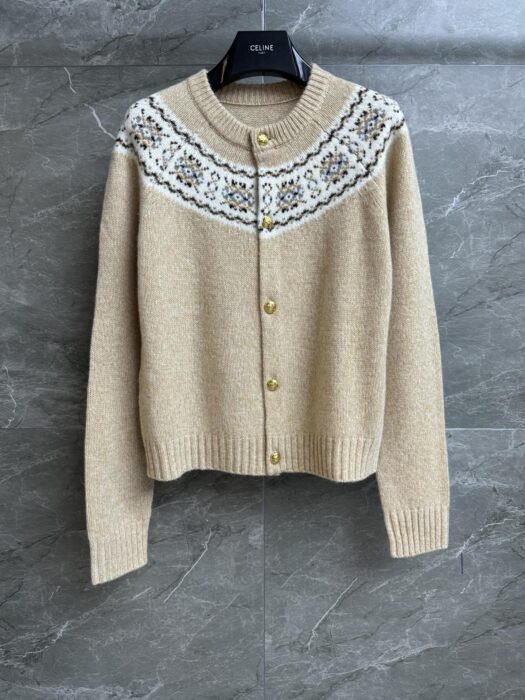셀린느 트리옹프 페어 아일 울 가디건 레플리카 미러급 SA급 S급 고퀄리티 하이엔드 최상급 의류 [여성] 3