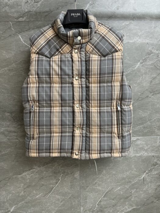 프라다 플레이드 다운 베스트 레플리카 미러급 SA급 S급 고퀄리티 하이엔드 최상급 의류 [여성] 2