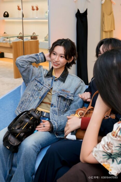 미우미우 데님 블루종 자켓, 팬츠 레플리카 미러급 SA급 S급 고퀄리티 하이엔드 최상급 의류 [여성] 18