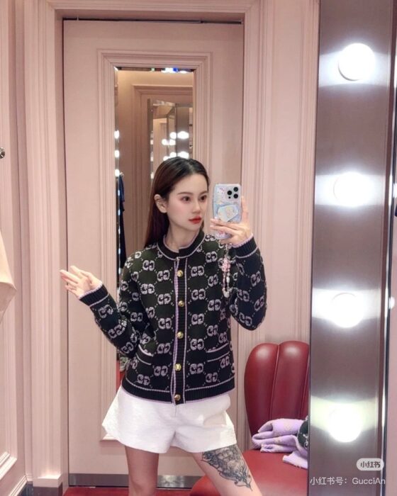 구찌 벨뱃 자카드 가디건 레플리카 미러급 SA급 S급 고퀄리티 하이엔드 최상급 의류 [여성] 2