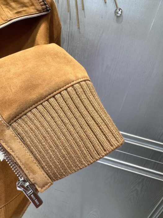 미우미우 스웨이드 니트 컷 자켓 레플리카 미러급 SA급 S급 고퀄리티 하이엔드 최상급 의류 [여성] 8