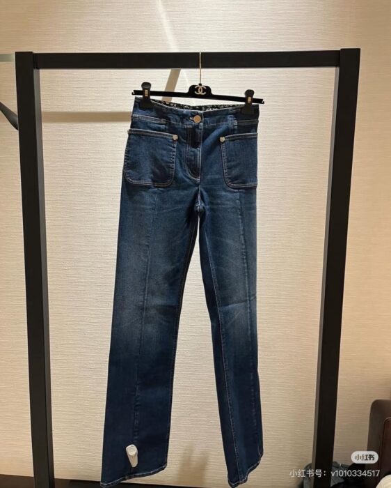 샤넬 블루 워싱 데님 팬츠 레플리카 미러급 SA급 S급 고퀄리티 하이엔드 최상급 의류 [여성] 11