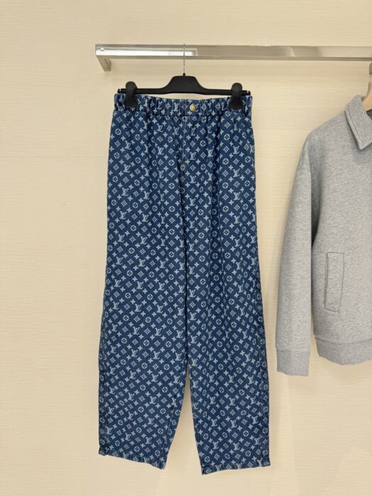 루이비통 모노그램 데님 팬츠 레플리카 미러급 SA급 S급 고퀄리티 하이엔드 최상급 의류 [여성] 8