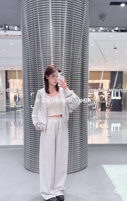 알렉산더왕 크리스털 핫픽스 드로코드 세트(2color) 레플리카 미러급 SA급 S급 고퀄리티 하이엔드 최상급 의류 [여성] 27