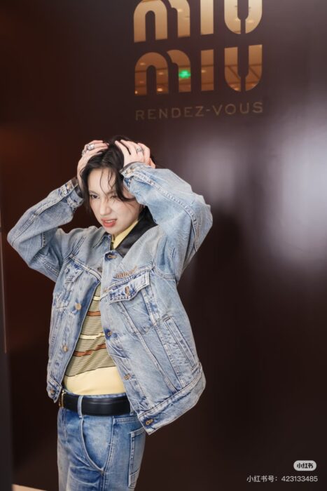 미우미우 데님 블루종 자켓, 팬츠 레플리카 미러급 SA급 S급 고퀄리티 하이엔드 최상급 의류 [여성] 16