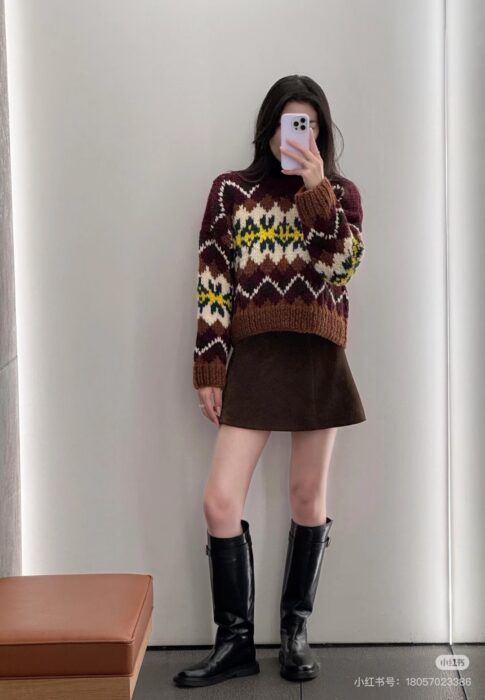 셀린느 크루넥 스웨터 레플리카 미러급 SA급 S급 고퀄리티 하이엔드 최상급 의류 [여성] 16