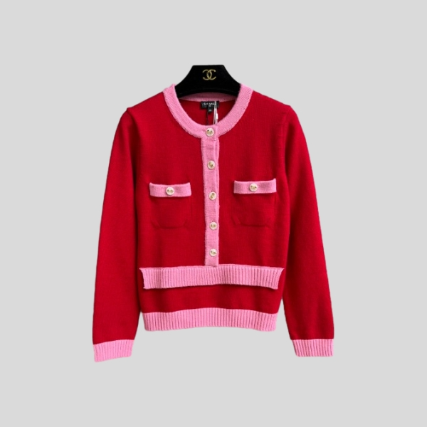 샤넬 페이크 투피스 스웨터 레플리카 미러급 SA급 S급 고퀄리티 하이엔드 최상급 의류 [여성]