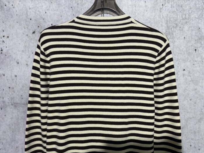 프라다 모노그램 스트라이프 니트 블랙 베이지 레플리카 미러급 SA급 S급 고퀄리티 하이엔드 최상급 의류 [남성여성공용] 6