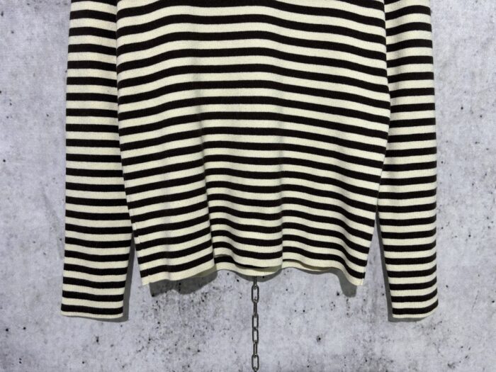 프라다 모노그램 스트라이프 니트 블랙 베이지 레플리카 미러급 SA급 S급 고퀄리티 하이엔드 최상급 의류 [남성여성공용] 7