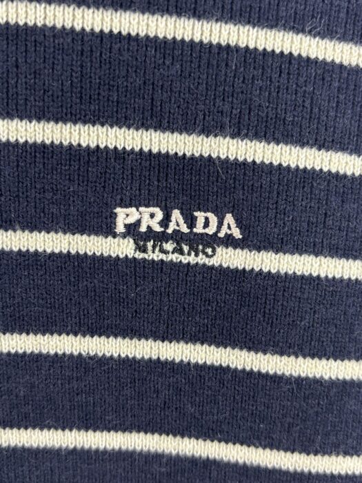 프라다 어깨 단추 스트라이프 니트 레플리카 미러급 SA급 S급 고퀄리티 하이엔드 최상급 의류 [남성여성공용] 12