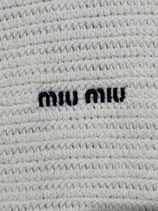 미우미우 어깨 지퍼 카라 가디건 베이지 레플리카 미러급 SA급 S급 고퀄리티 하이엔드 최상급 의류 [남성여성공용] 13