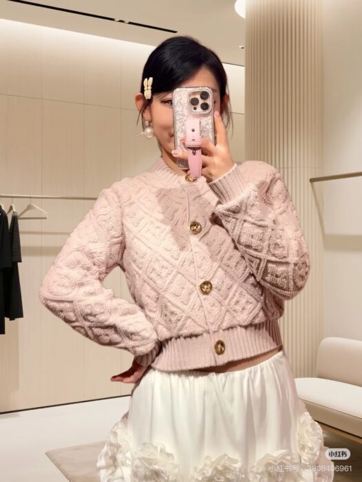 루이비통 모노그램 타월링 가디건 레플리카 미러급 SA급 S급 고퀄리티 하이엔드 최상급 의류 [여성] 2