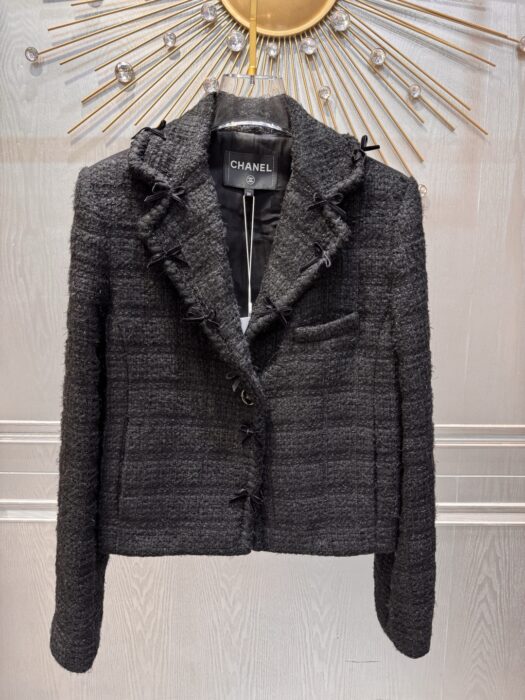 샤넬 블랙 트위드 자켓 레플리카 미러급 SA급 S급 고퀄리티 하이엔드 최상급 의류 [여성] 2