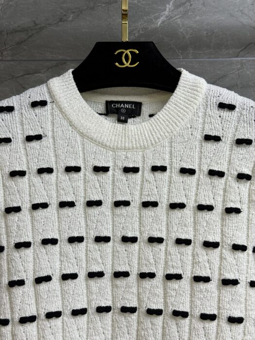샤넬 리본 크루넥 니트 레플리카 미러급 SA급 S급 고퀄리티 하이엔드 최상급 의류 [여성] 7