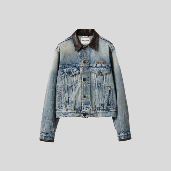 미우미우 데님 블루종 자켓 레플리카 미러급 SA급 S급 고퀄리티 하이엔드 최상급 의류 [여성]