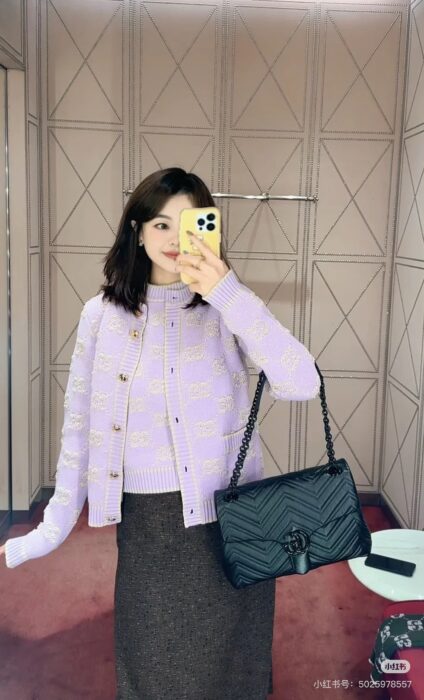 구찌 벨뱃 자카드 가디건 레플리카 미러급 SA급 S급 고퀄리티 하이엔드 최상급 의류 [여성] 2