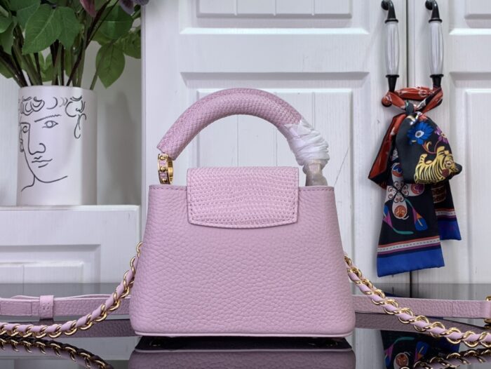 루이비통 카퓌신 나노 M25611 핑크 레플리카 미러급 SA급 S급 고퀄리티 최상급 하이엔드 핸드백 크로스백 가방 [여성] 2