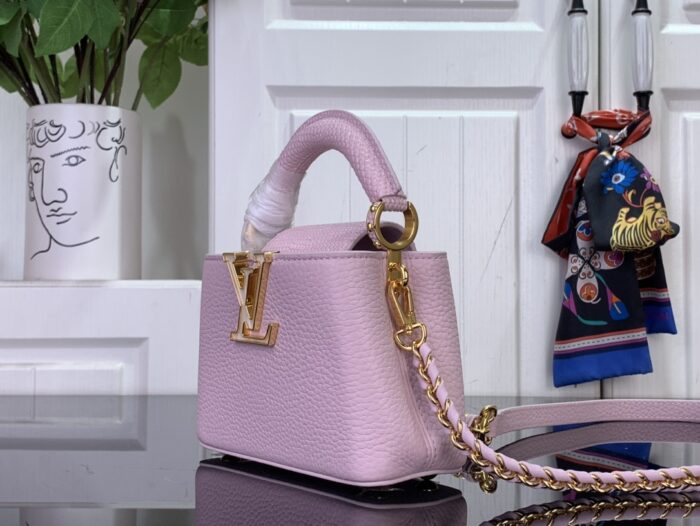 루이비통 카퓌신 나노 M25611 핑크 레플리카 미러급 SA급 S급 고퀄리티 최상급 하이엔드 핸드백 크로스백 가방 [여성] 4