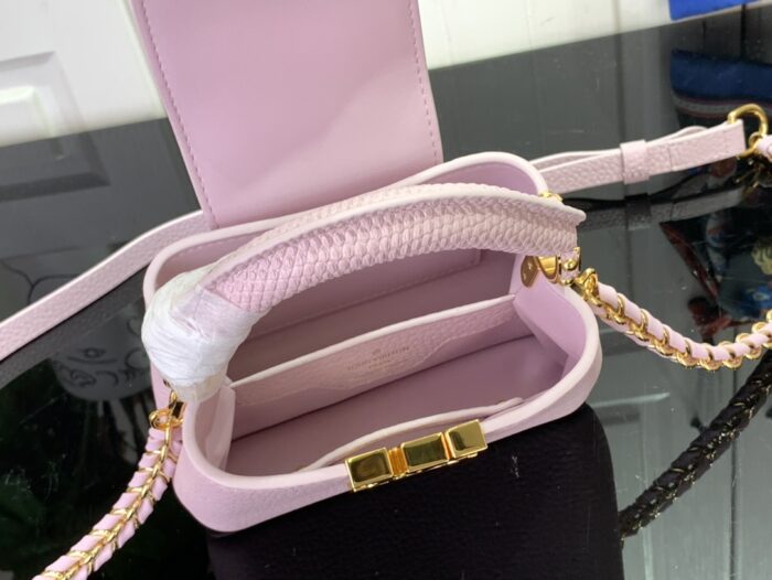 루이비통 카퓌신 나노 M25611 핑크 레플리카 미러급 SA급 S급 고퀄리티 최상급 하이엔드 핸드백 크로스백 가방 [여성] 3