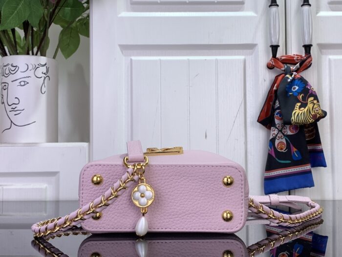 루이비통 카퓌신 나노 M25611 핑크 레플리카 미러급 SA급 S급 고퀄리티 최상급 하이엔드 핸드백 크로스백 가방 [여성] 5