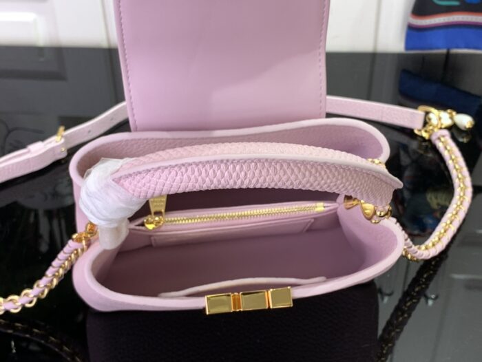 루이비통 카퓌신 미니 M25611 핑크 레플리카 미러급 SA급 S급 고퀄리티 최상급 하이엔드 핸드백 크로스백 가방 [여성] 2
