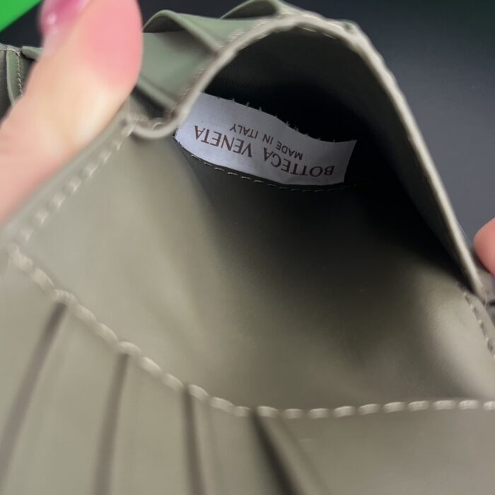 보테가베네타 편직 반지갑 605721 올리브 라이트 네이비 레플리카 미러급 SA급 S급 고퀄리티 최상급 하이엔드 지갑 [남성여성공용] 9