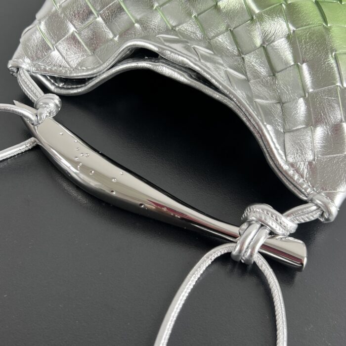보테가베네타 베이비 사르딘 744267 실버 그린 레플리카 미러급 SA급 S급 고퀄리티 최상급 하이엔드 크로스백 가방 [여성] 6