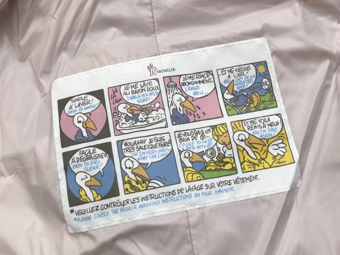 몽클레어 슬림 패딩 연 핑크 레플리카 미러급 SA급 S급 고퀄리티 하이엔드 최상급 의류 [여성] 13